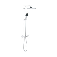 Grohe Vitalio Comfort 250 Zestaw prysznicowy termostatyczny natynkowy z deszczownicą chrom 26696001