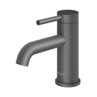 Kohlman Axel Gray Bateria umywalkowa 12 cm grafitowy szczotkowany QB100AG