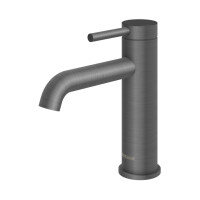 Kohlman Axel Gray Bateria umywalkowa 14 cm grafit szczotkowany QB105AG