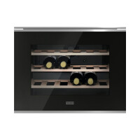 Franke Mythos FMY 24 WCR N XS Winiarka 58,8x45,5 cm do zabudowy czarna/stal szlachetna 131.0717.411