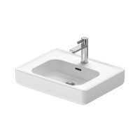 Duravit Soleil by Starck Umywalka nablatowa 56x43,5 cm biały Alpin z powłoką WonderGliss 23785600271
