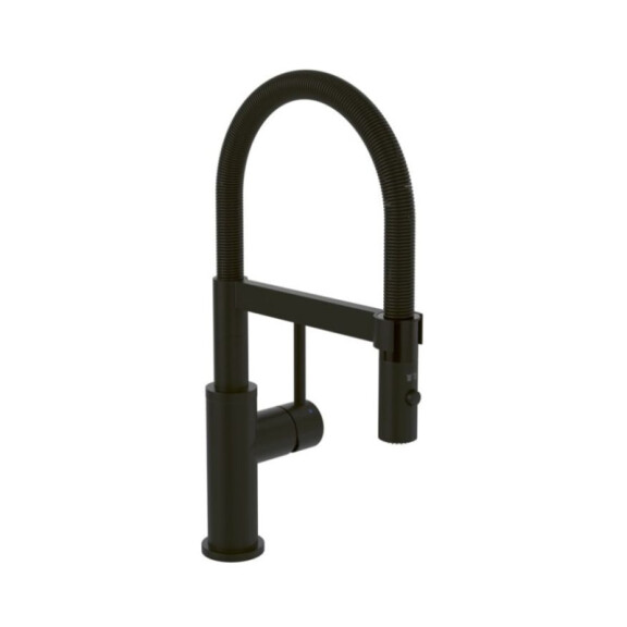 Villeroy & Boch Steel Expert Compact Bateria kuchenna elastyczna wysoka czarny mat 92730006