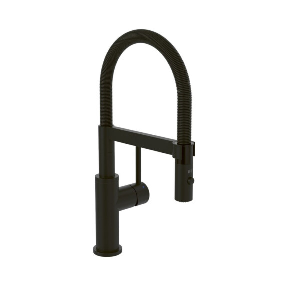 Villeroy & Boch Steel Expert Compact Bateria kuchenna elastyczna podokienna wysoka czarny mat 92990006