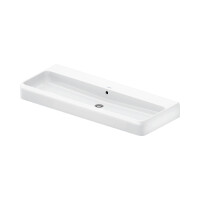 Duravit Qatego Umywalka meblowa 120x47 cm bez otworu na baterię biały Alpin 2382120060