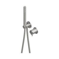 QuadroDesign Source Bateria prysznicowa podtynkowa stal nierdzewna szczotkowana 1258.00AS
