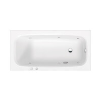 Duravit Aurena Wanna z hydromasażem 150x75 cm Jet-System biały satynowy mat 760545BA0JS1000