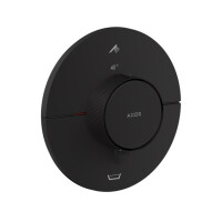 Axor ShowerSelect ID Bateria wannowo-prysznicowa termostatyczna podtynkowa zgodna z EN 1717 czarny mat 36751670