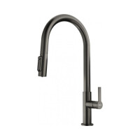 Franke Maris Slim Clear Water J pull-out Bateria kuchenna wysoka z wyciąganą wylewką i funkcją filtrowania wody antracyt 120.0736.603