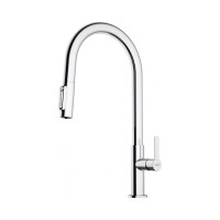 Franke Maris Slim Clear Water J pull-out Bateria kuchenna wysoka z wyciąganą wylewką i funkcją filtrowania wody chrom 120.0730.870