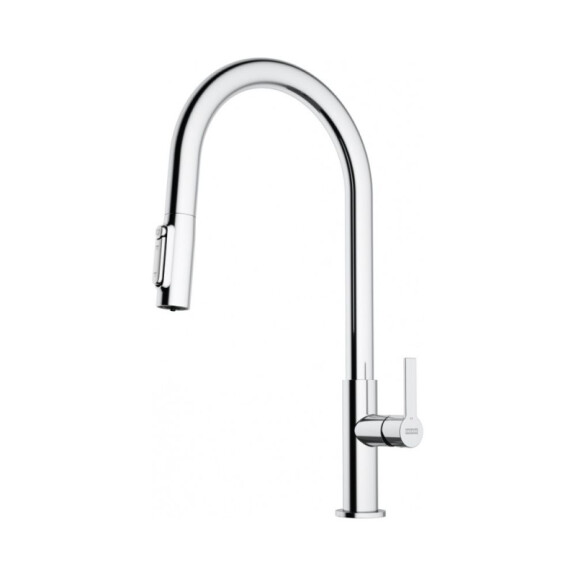 Franke Maris Slim Clear Water J pull-out Bateria kuchenna wysoka z wyciąganą wylewką i funkcją filtrowania wody chrom 120.0730.870