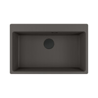 Franke Maris MRG 610-73 FTL Zlewozmywak granitowy jednokomorowy 76x51 cm łupkowy szary/czarny mat 114.0737.997