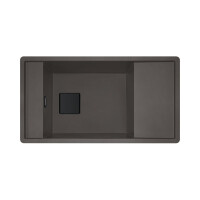 Franke Fresno FSG 611-88 Zlewozmywak granitowy jednokomorowy 87,7x49,5 cm łupkowy szary/czarny mat 114.0738.000