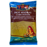 Curry indyjskie OSTRE  400g (Indie) - Curry Madras Hot Powder - TRS
