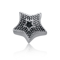 Srebrny Charms Rozgwiazda próba 925