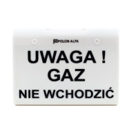 Sygnalizator informacyjny, UWAGA! Gaz nie wchodzić SG-1-1-001