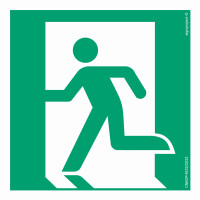 Znak "Drzwi (wyjście) ewakuacyjne lewostronne" Signproject