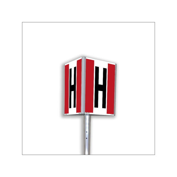 Znak "Hydrant zewnętrzny" 3D + słupek Signproject
