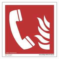 Znak "Telefon bezpieczeństwa" Signproject