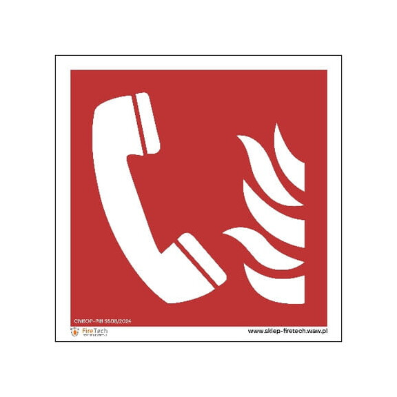 Znak "Telefon bezpieczeństwa" Signproject