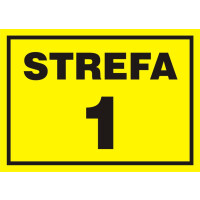 Znak "Z-1 Strefa zagrożenia wybuchem" Signproject