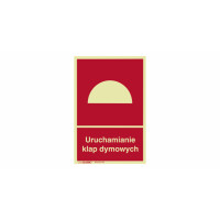 Znak "Uruchamianie klap dymowych" Bold