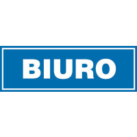 Znak "Biuro" Signproject
