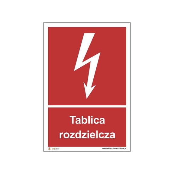Znak "Tablica rozdzielcza" Signproject