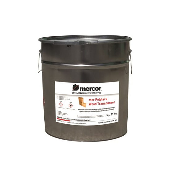 Mercor mcr Polylack Wood Transparent