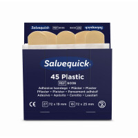 Plastry plastikowe Salvequick Cederroth 45szt.