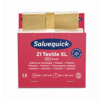 Plastry tekstylne duże Cederroth Salvequick 21szt.