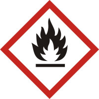 Znak "Produkt łatwopalny" Signproject
