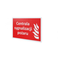 Znak ”Centrala sygnalizacji pożaru” Bold