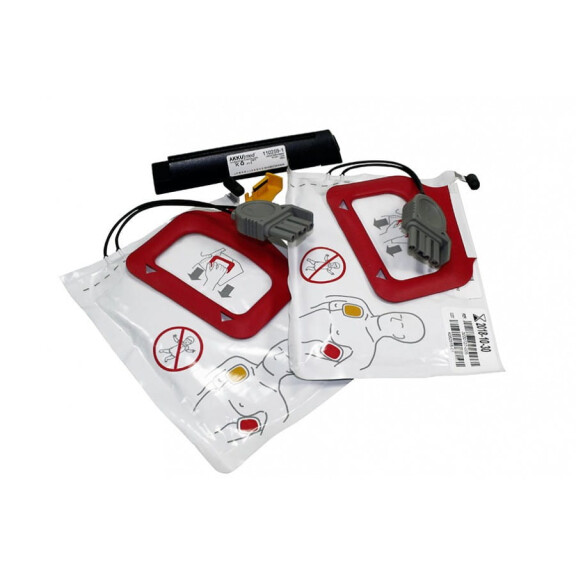 Wymienny zestaw doładowywania baterii CHARGE-PAK + 2 pary elektrod QUIK-PAK do LIFEPAK CR Plus