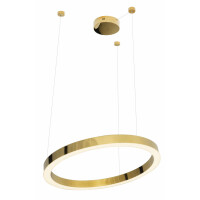 P0369D LUXURY LAMPA WISZĄCA ZŁOTA ŚCIEMNIALNA Maxlight