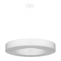 SL.0753 Żyrandol SATURNO SLIM 70 biały Sollux Lighting - Mega RABATY W KOSZYKU %