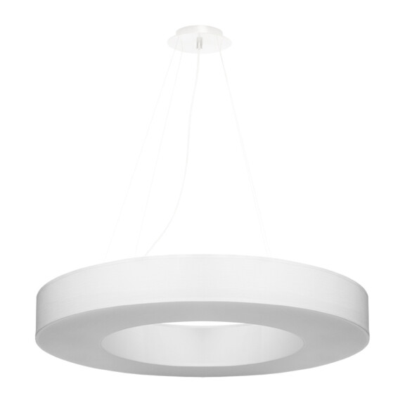 SL.0753 Żyrandol SATURNO SLIM 70 biały Sollux Lighting - Mega RABATY W KOSZYKU %