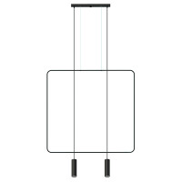 TH.019CZ Lampa wisząca RANA 2 czarna Thoro Lighting - Mega RABATY W KOSZYKU %