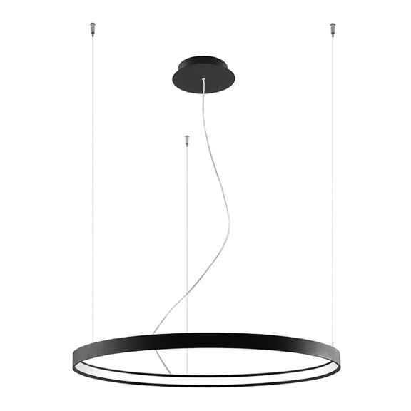 TH.101 Żyrandol RIO 78 czarny LED 3000K Thoro Lighting - Mega RABATY W KOSZYKU %
