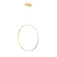 TH.248 Lampa wisząca RIO 78 złoty połysk LED 3000K Thoro