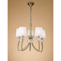 4731 Lampa wisząca MANTRA LOEWE ANTIQUE BRASS 4731 Mantra - Mega RABATY w koszyku %