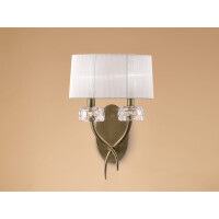 4734 Lampa wisząca MANTRA LOEWE ANTIQUE BRASS 4734 Mantra - Mega RABATY w koszyku %