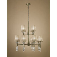 3870 Lampa wisząca MANTRA TIFFANY ANTIQUE BRASS 3870 Mantra - Mega RABATY w koszyku %