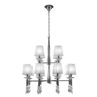 3850 Lampa wisząca MANTRA TIFFANY CHROME 3850 Mantra - Mega RABATY w koszyku %
