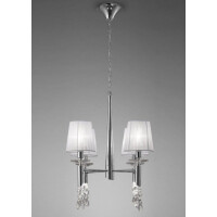 3852 Lampa wisząca MANTRA TIFFANY CHROME 3852 Mantra - Mega RABATY w koszyku %