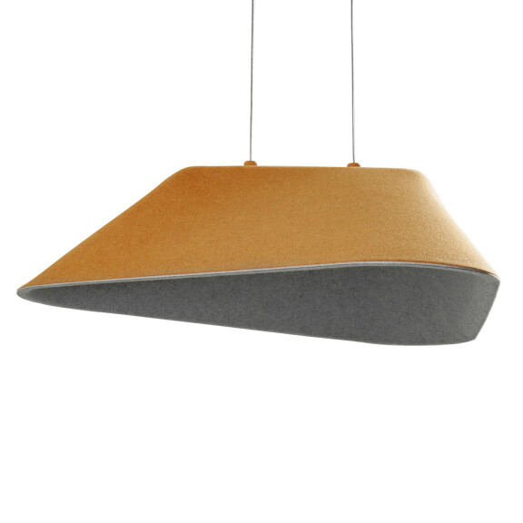 P0569 Lampa Wiszaca Carbon Earth Yellow&grey Maxlight