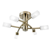 146-6AB Plafon Havana 6  semi flush Endon - MEGA rabaty w koszyku %