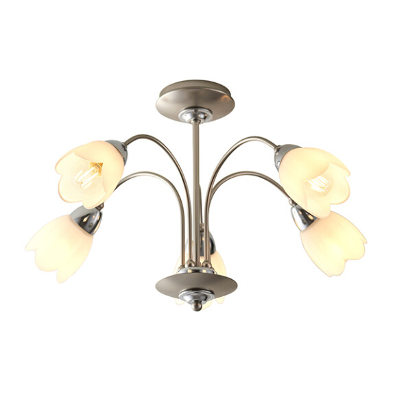 124-5 Plafon Petal 5  semi flush Endon - MEGA rabaty w koszyku %