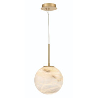 QN-KEPLER-1P-M-BG Średnia lampa wisząca Kepler – 1 źródło światła Elstead  - Mega RABATY w koszyku %