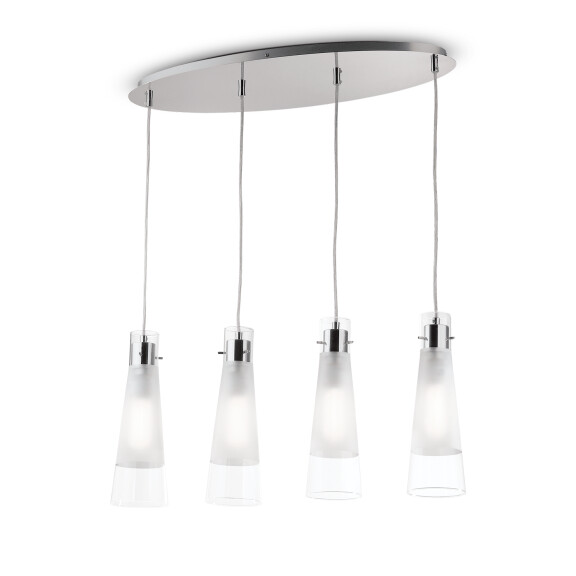 023038 Lampa wisząca kuky sp4 clear Ideal Lux - Mega RABATY w koszyku %