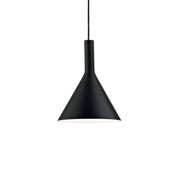 074344 Lampa wisząca cocktail sp1 small black Ideal Lux - Mega RABATY w koszyku %